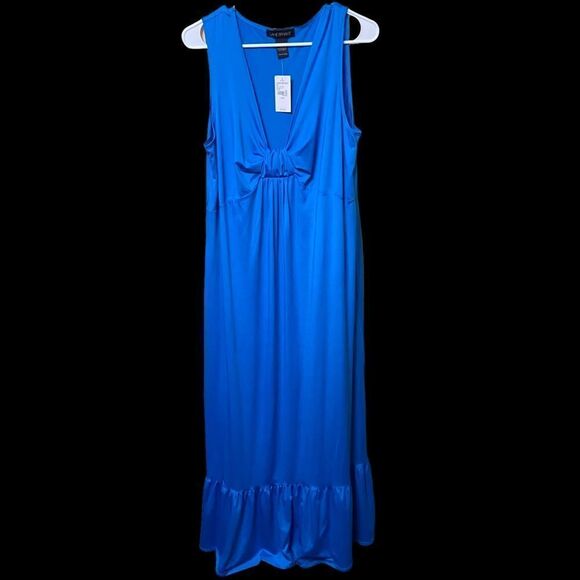 LANE BRYANT NWT DRESS BLUE Sz 14/16 - Picture 1 of 4